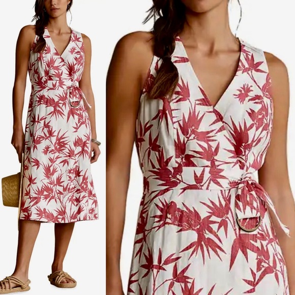 Polo Ralph Lauren
Floral Belted Wrap Dress magpie Floral size 2  NWT - Picture 5 of 12